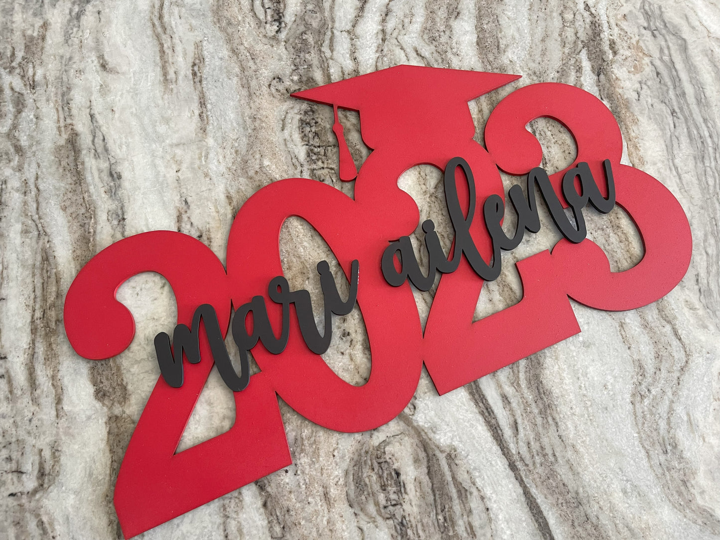 Personalized Graduation Sign for Grad Party Decor or Senior Portraits