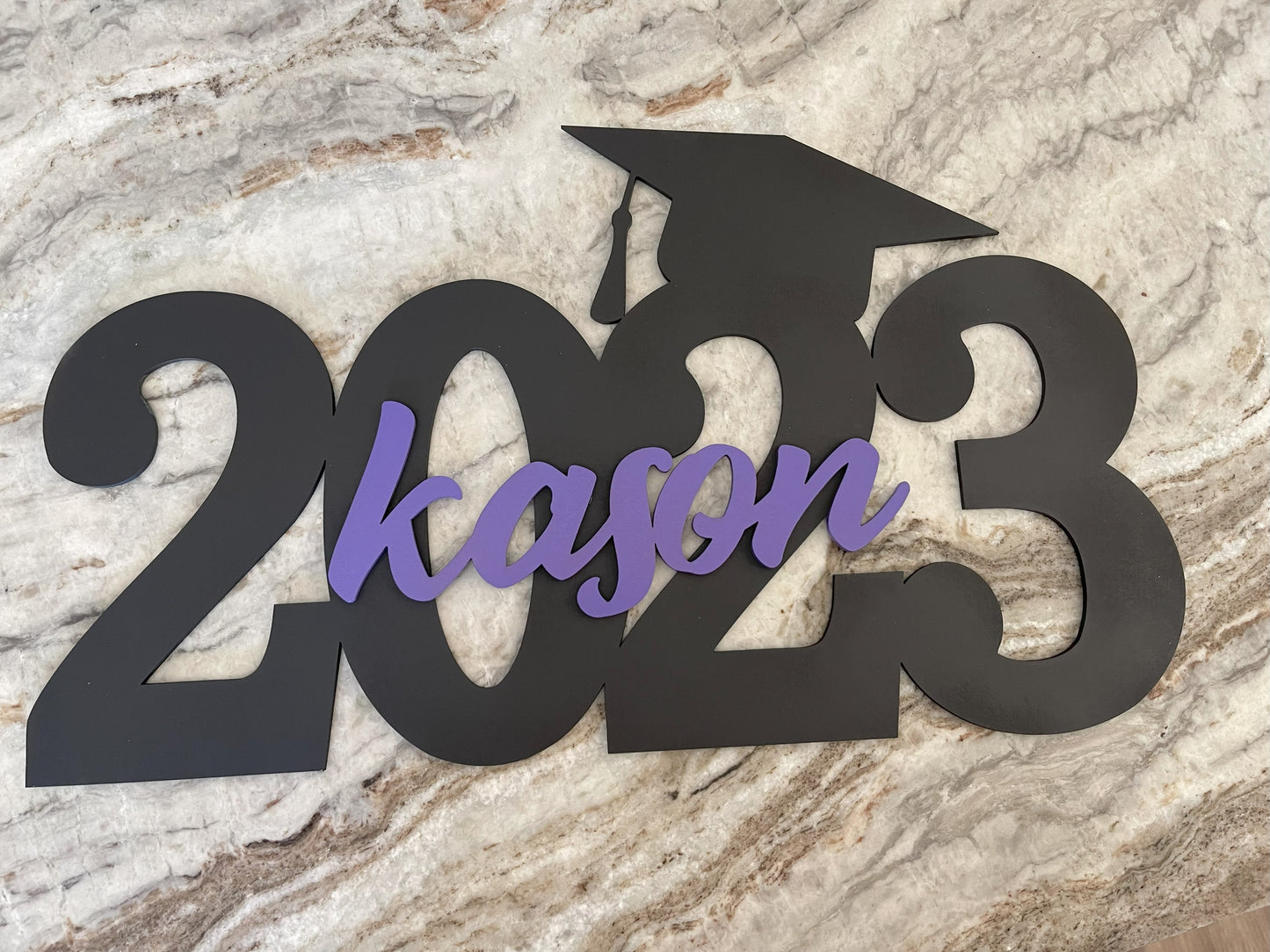 Personalized Graduation Sign for Grad Party Decor or Senior Portraits