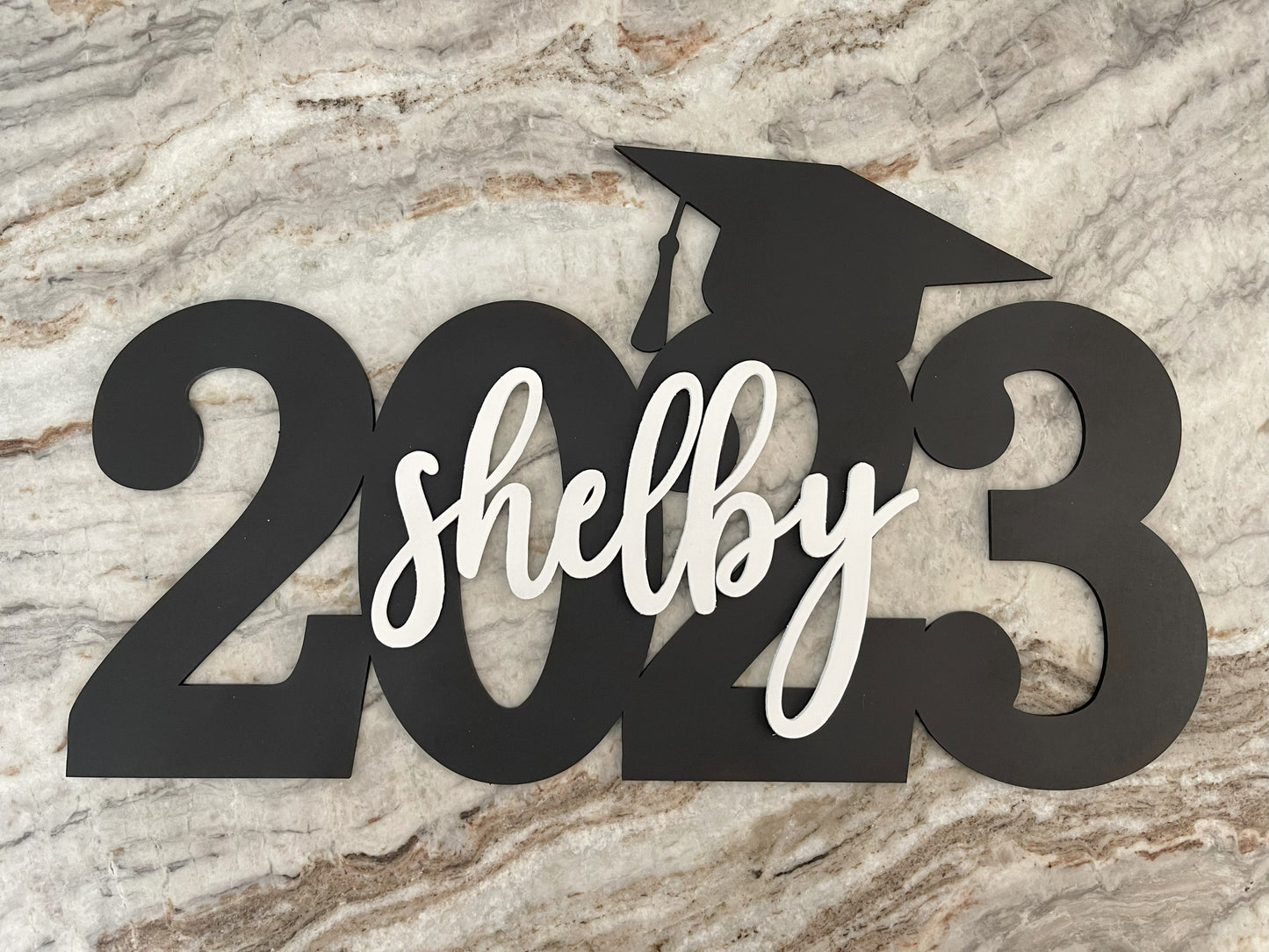 Personalized Graduation Sign for Grad Party Decor or Senior Portraits