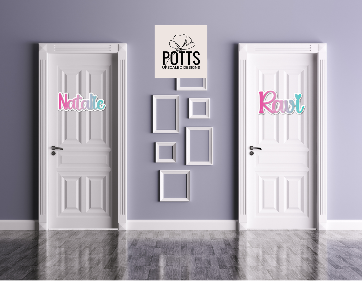 Name Signs - Layered