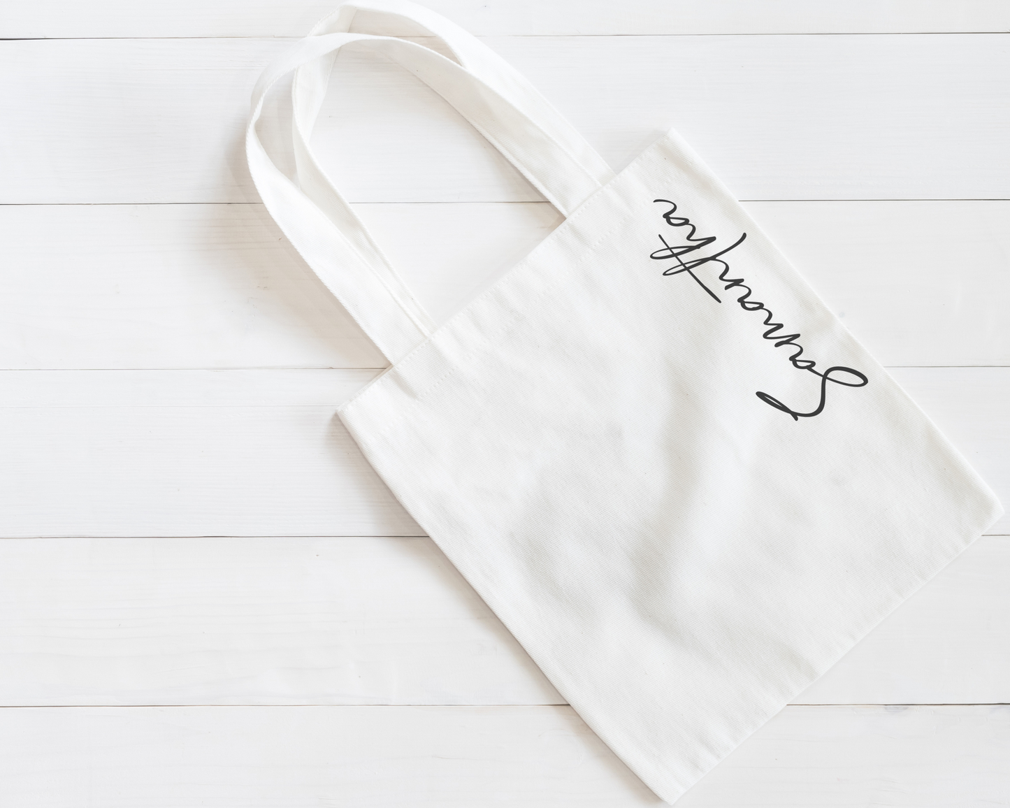 Personalized Canvas Tote Bag