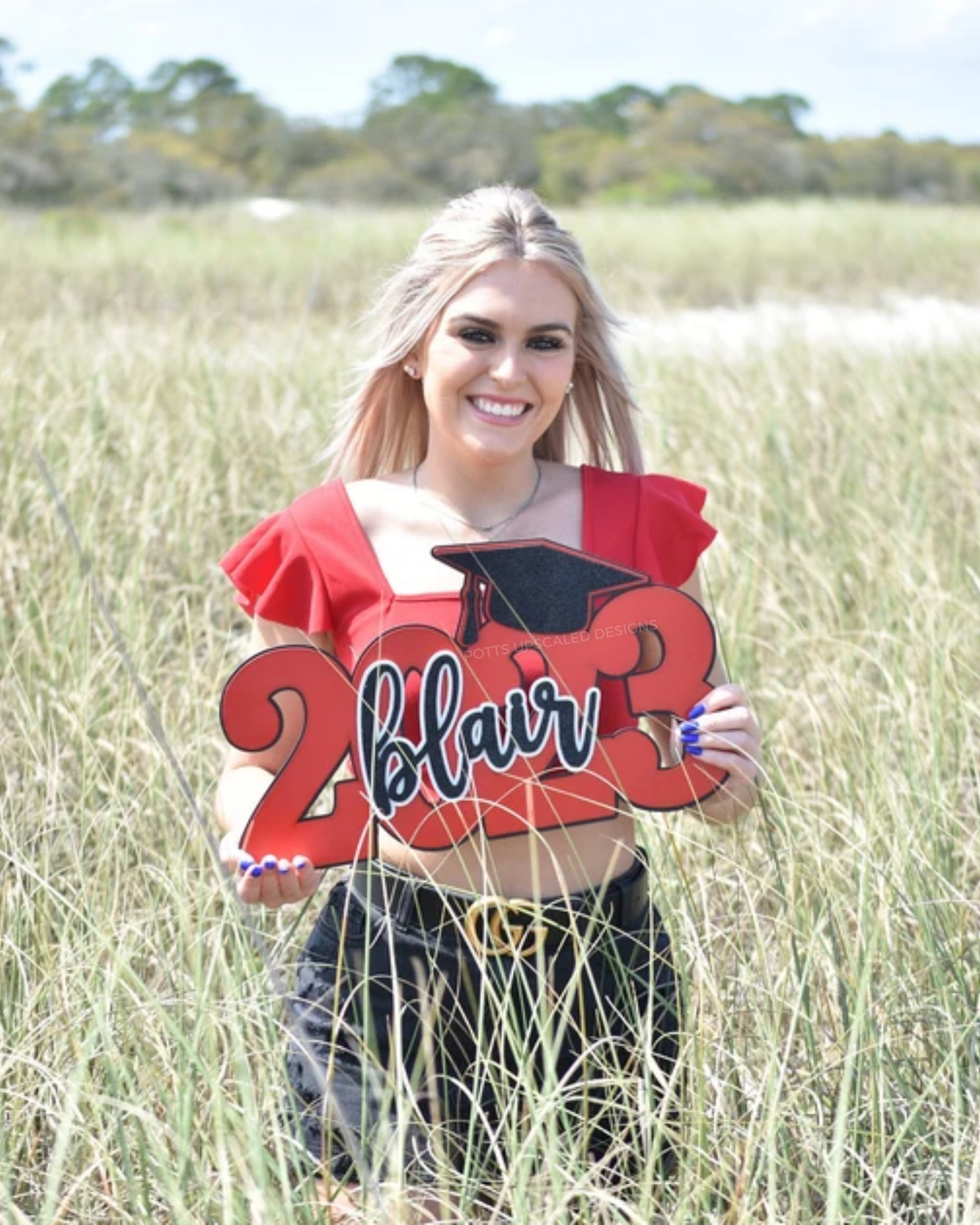 Personalized Deluxe Graduation Sign