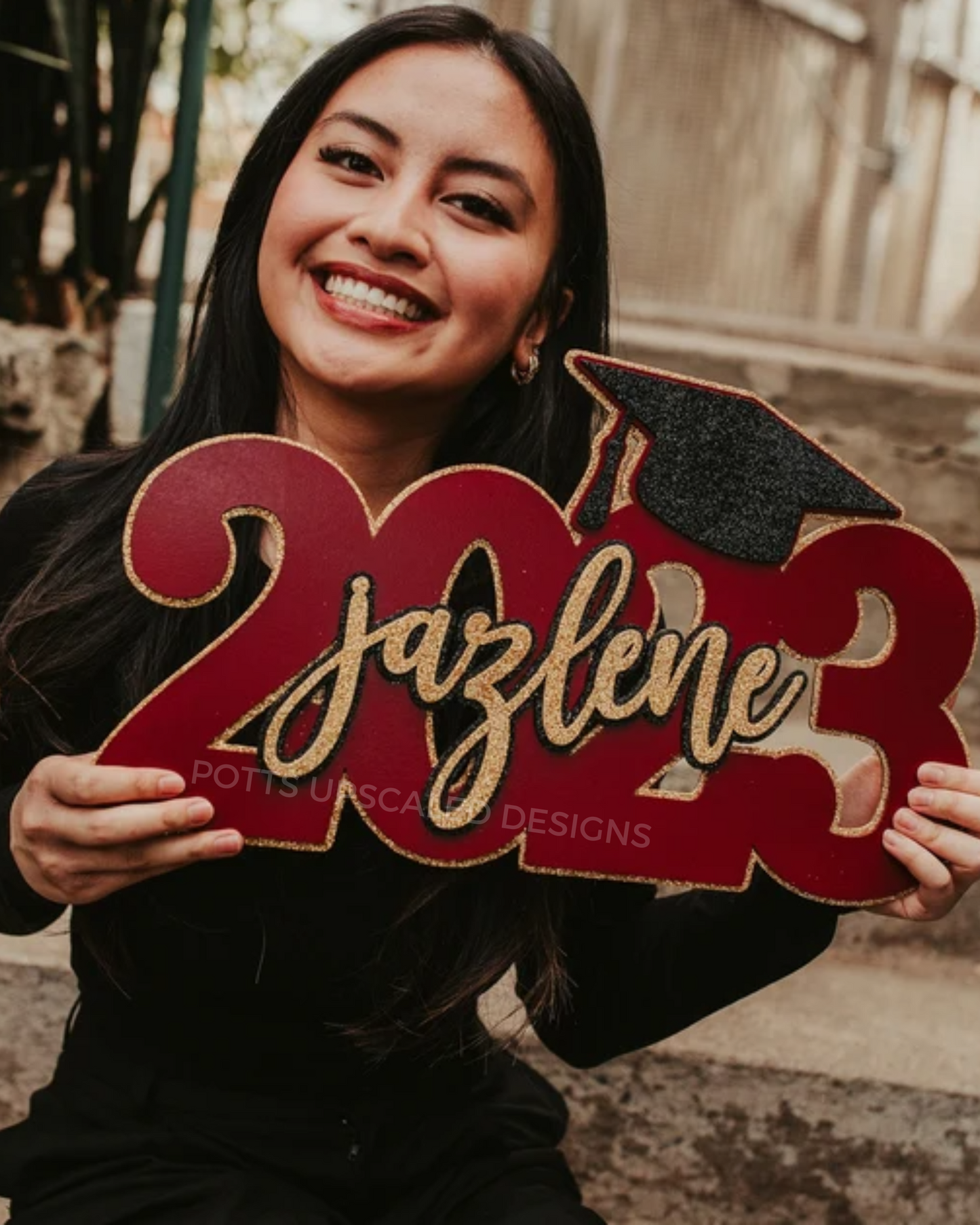 Personalized Deluxe Graduation Sign