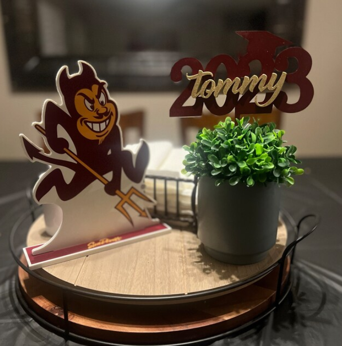Personalized Graduation Cake Topper