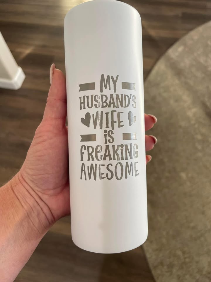 Glow in the Dark Tumbler - Skinny 20oz
