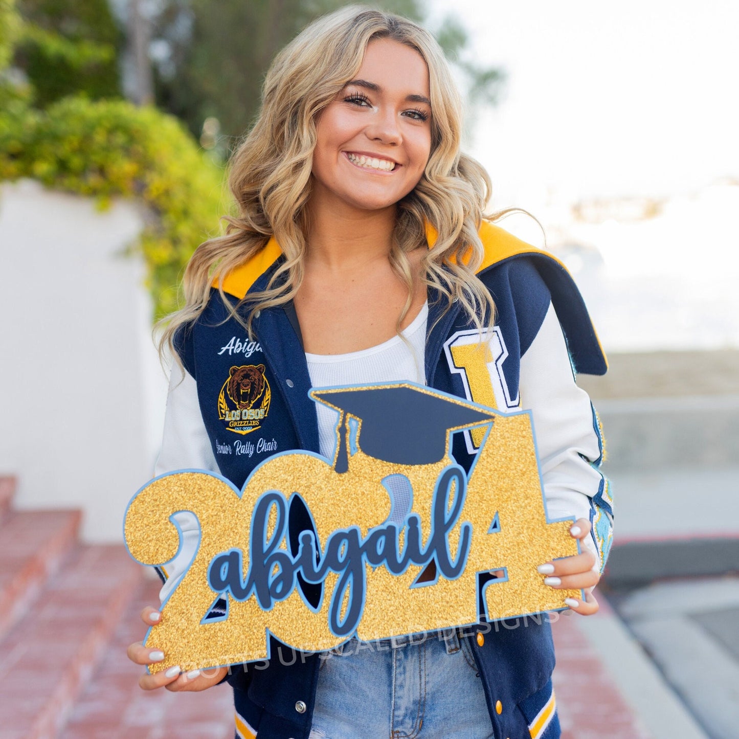 Personalized Graduation Sign: Class of 2026 Seniors, Custom Year, Name and Colors