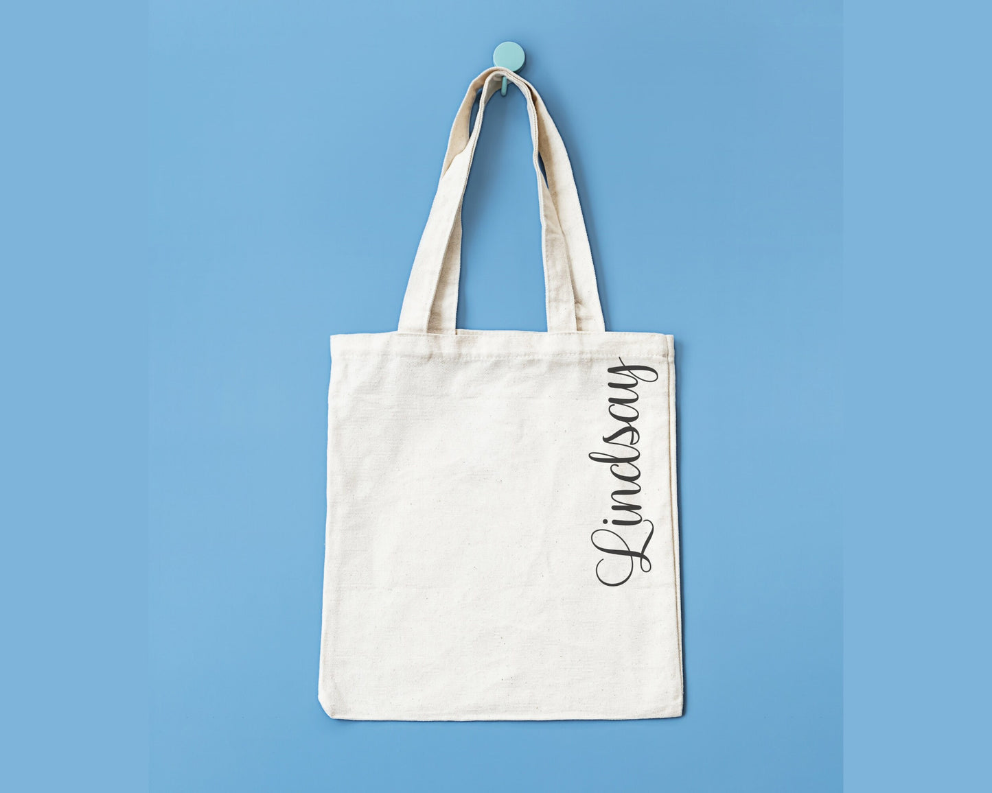Personalized Canvas Tote Bag, Custom Gift for Her, Bridal Party Swag Bag for Bridesmaid or Girls Trip, Cosmetic Zipper Pouch Bundle