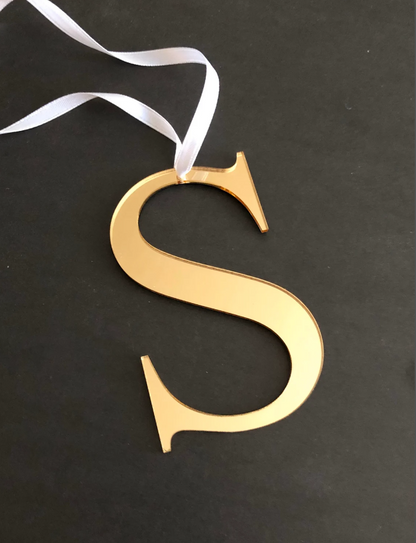 Christmas Stocking Letter ornaments for Stockings