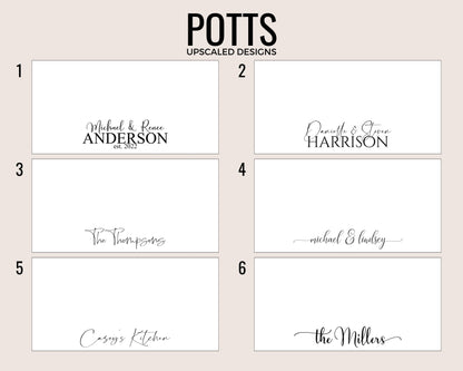 Engraved Slate Serving Board Tray, Personalized for Housewarming or Wedding Gift